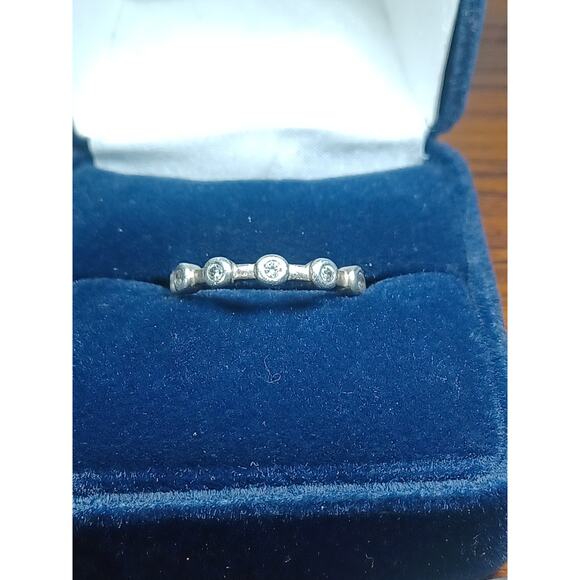 Silpada Marked Sterling Silver 925 TH Band Ring Size 6 Brilliant Beautiful - Picture 1 of 12